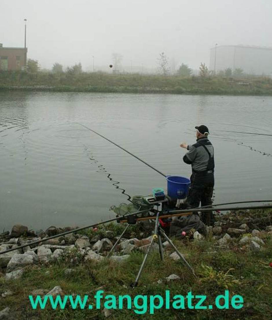  Jan Zekveld 2007 bei der Startfütterung auf die Kopfrutendistanz.