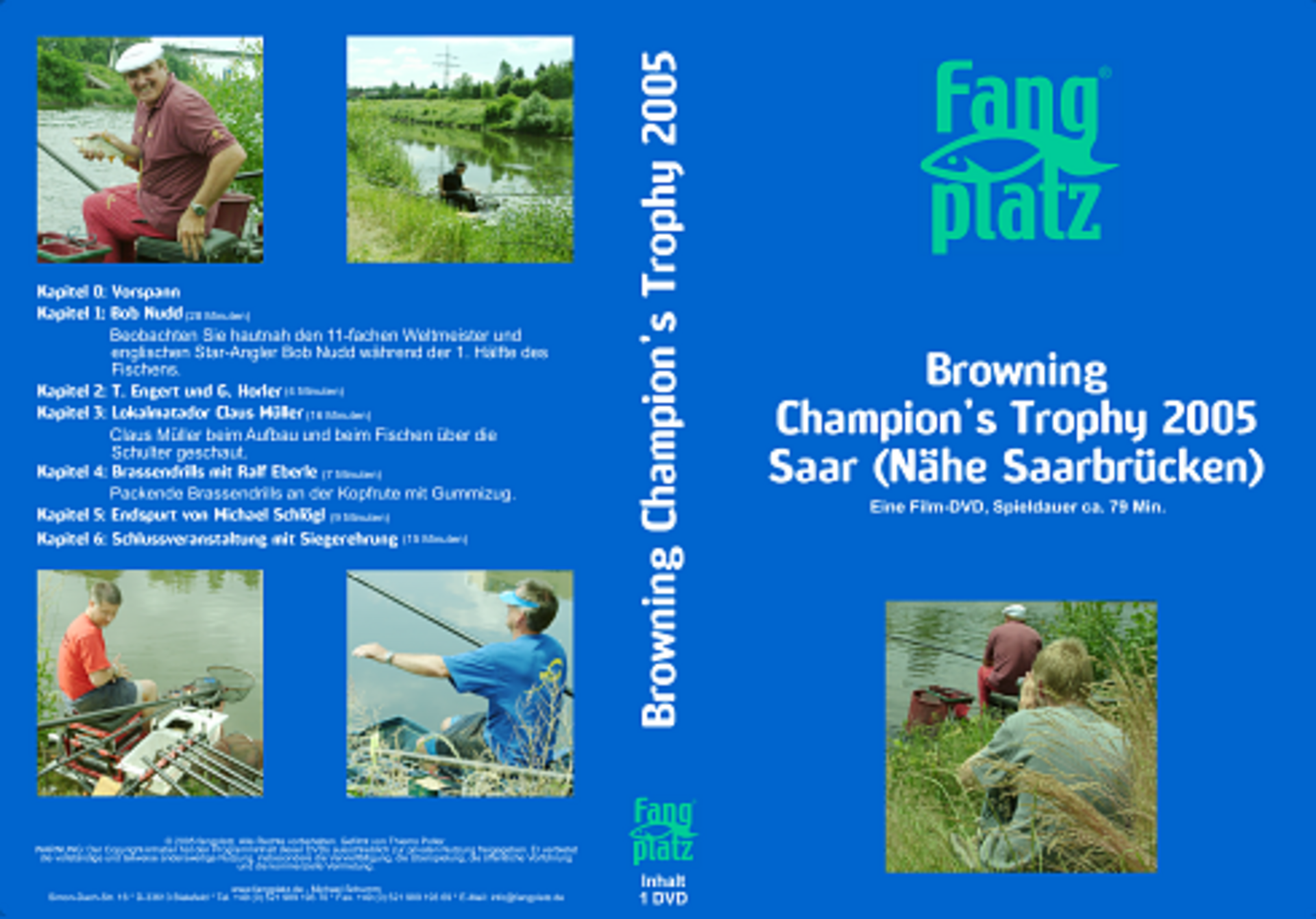  DVD-Cover: fangplatz-Film über die Browning Champions Trophy 2005