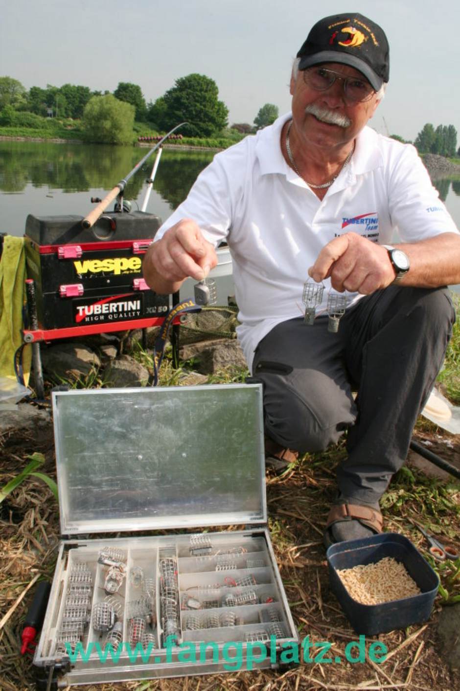  Helmut Klug in seinem Element...