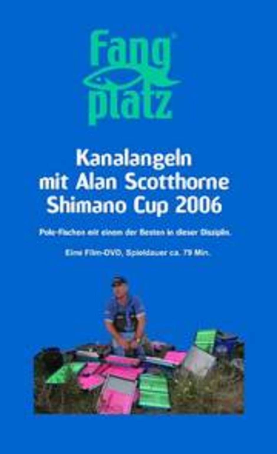  Die fangplatz-DVD mit Alan Scotthorne.