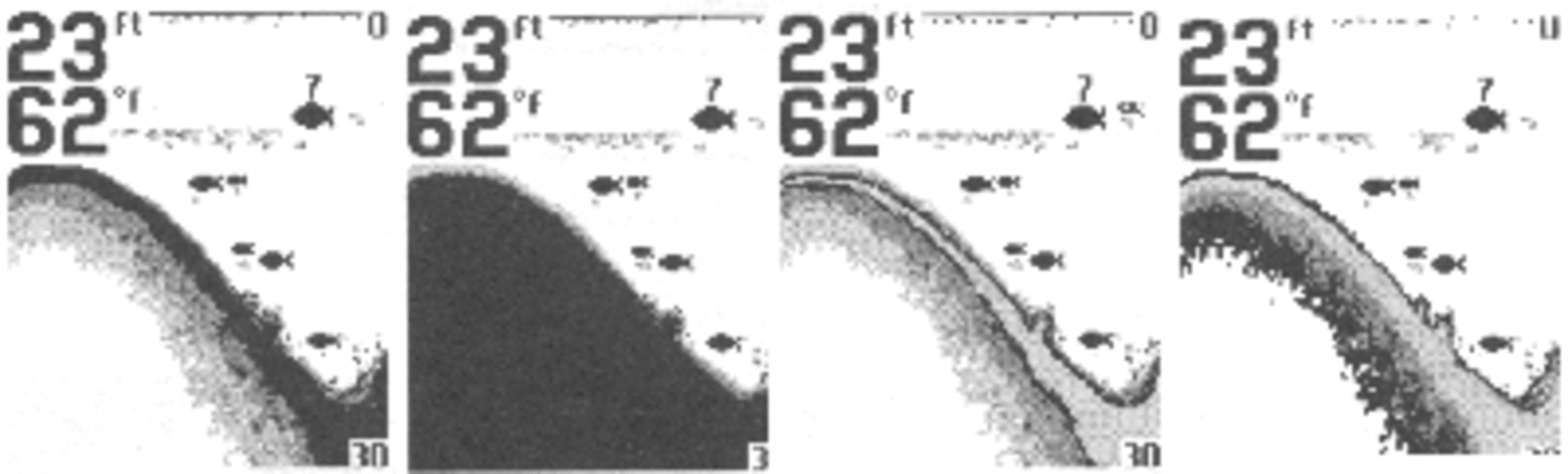  Unterschiedliche Darstellungsmodi des RF15e