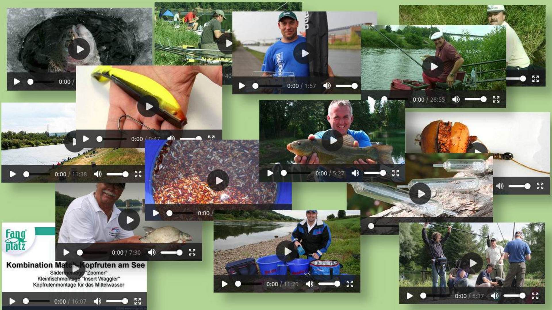  Die "historische" Video-Collection von fangplatz.de