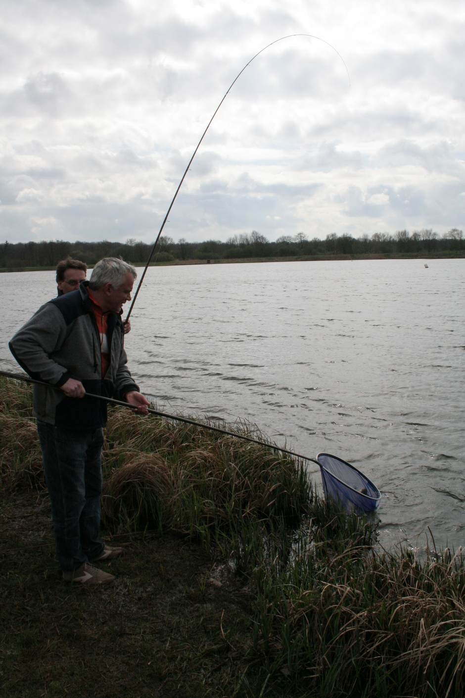  Der große See mit Mischfisch-Bestand. 