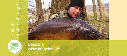 Auch im Fr&uuml;hjahr f&auml;ngt man Karpfen!