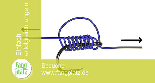 Knotless Knot richtig binden