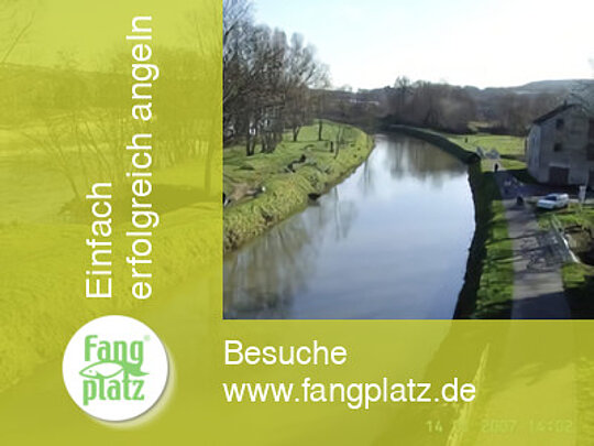 Winterangeln an franz&ouml;sischen Kan&auml;len