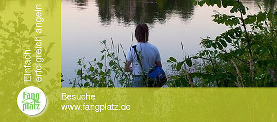 Angelerlebnis am Silokanal anstatt Fu&szlig;ball&uuml;bertragung