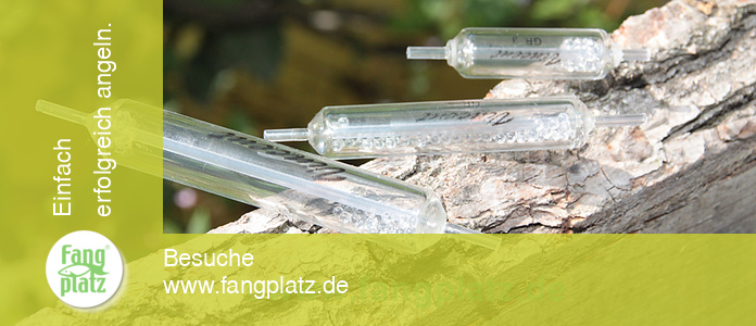 Die Glasrassel richtig beim Forellenangeln eingesetzt