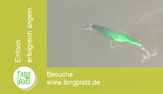 Es klappert im Wobbler im rauschenden Bach