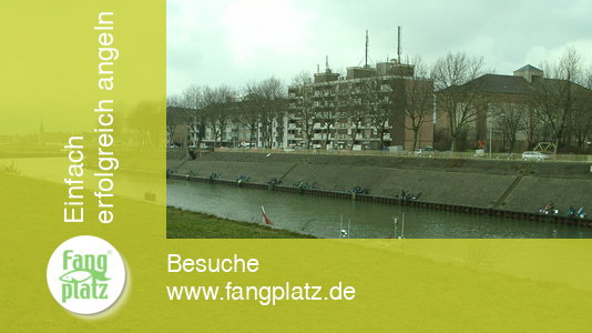 Angeln am Duisburger Hafen mit Thomas Pruchnowski