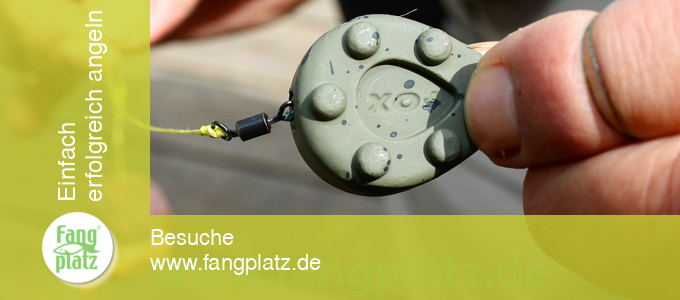 Die richtige Bleiform zum Gew&auml;sser-Grund