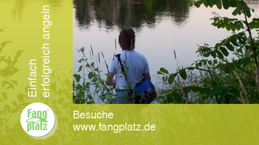 Angelerlebnis am Silokanal anstatt Fu&szlig;ball&uuml;bertragung