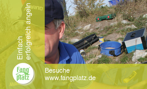 Rekordweltmeister A. Scotthorne mit der Kopfrute am Kanal (1)