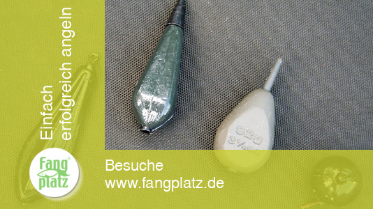 Das Rig: Bleiformen im Karpfenageln