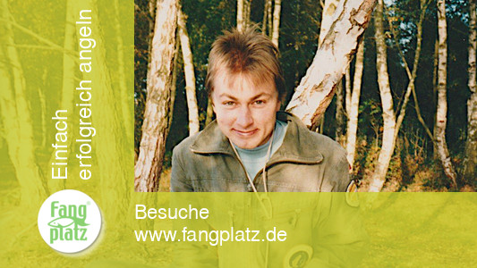 Schummis aktive Angelzeit vor Fangplatz.de