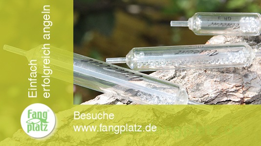 Die Glasrassel richtig beim Forellenangeln eingesetzt