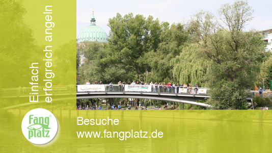 Die Handicap WM im Angeln 2008 in Potsdam in Deutschland.