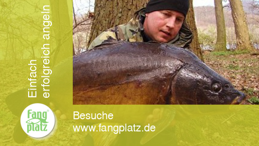 Auch im Fr&uuml;hjahr f&auml;ngt man Karpfen!