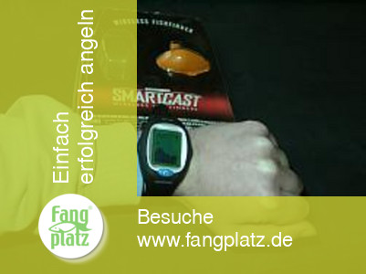 Smartcast RF 30: Der Fischfinder am Handgelenk Smartcast RF 30: Der Fischfinder am Handgelenk