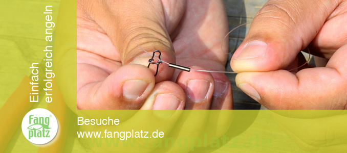 Fluorocarbon-Vorfach binden Fluorocarbon-Vorfach binden